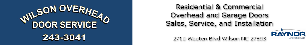 Wilson Overhead Door Service Inc.